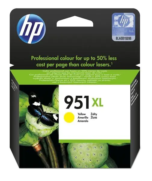 HP 951XL CN048AE AMARILLO OFFICEJET PRO 8100 8600 8600 + 8600 PREMIUN