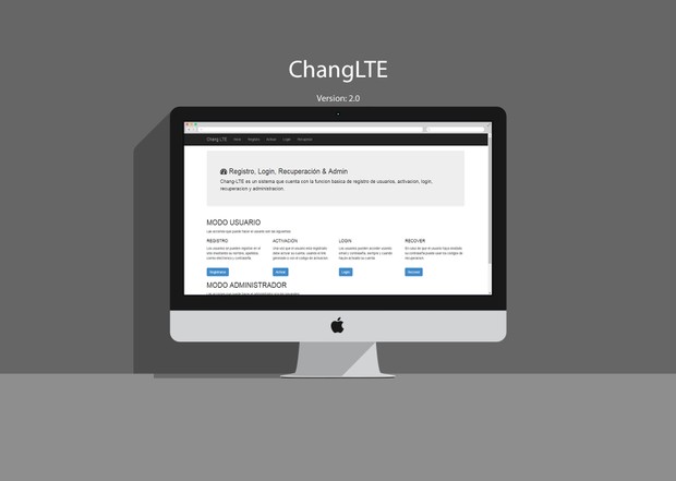 Chang-LTE Sistema base::: ChanTleSisBase ::: PHP, MySQL