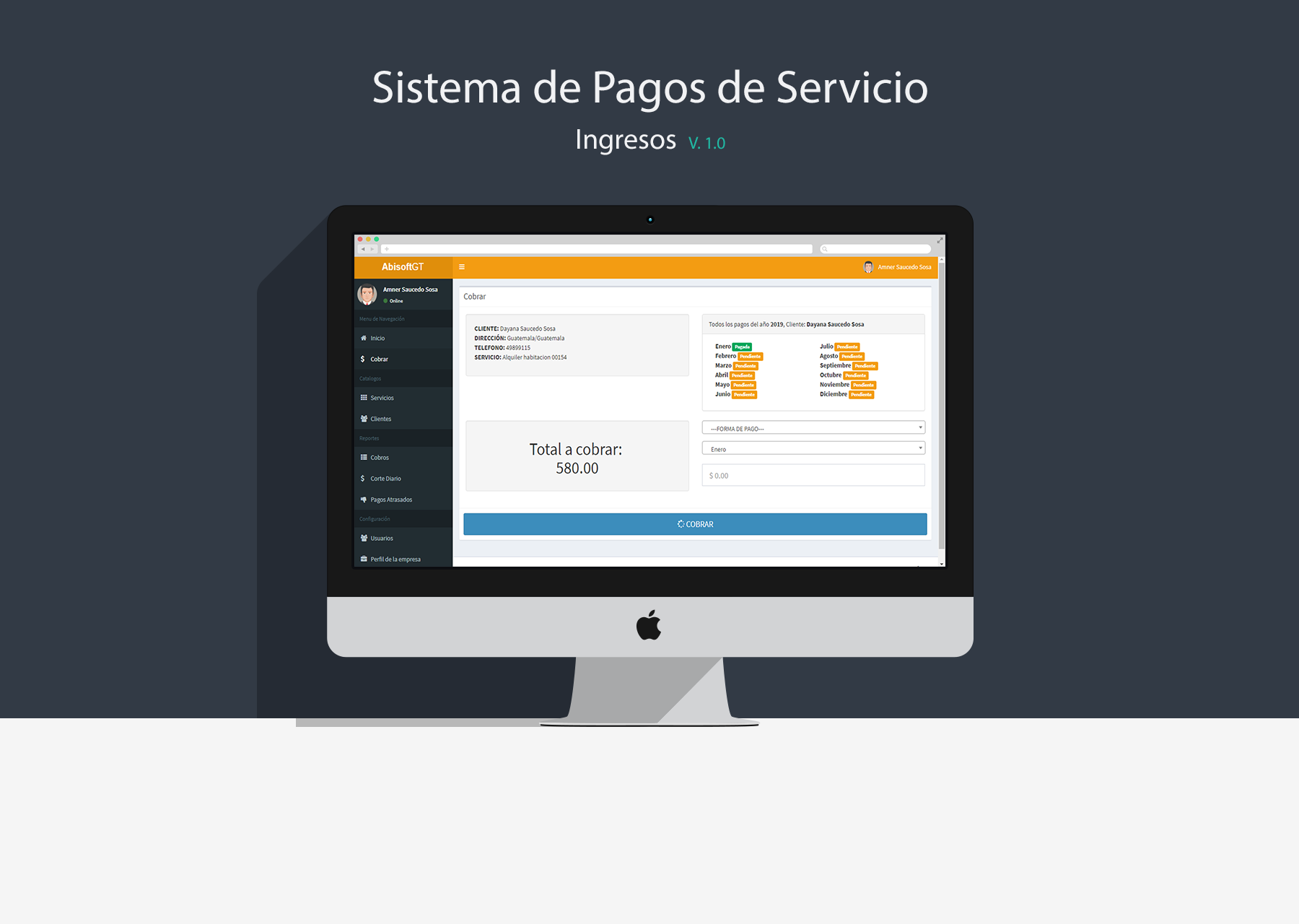 Sistema de Pagos de Servicio ::: SisPagServices ::: PHP, MYSQL