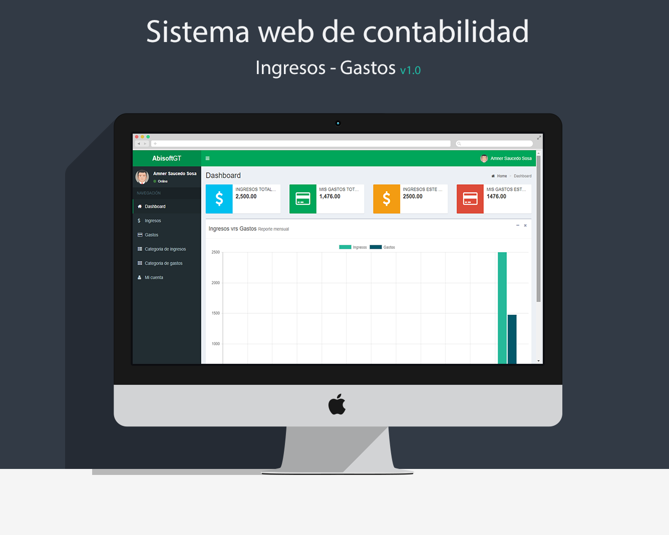 Sistema Web de Contabilidad, Ingresos y Gastos ::: SysWebaccounting ::: PHP, MYSQL